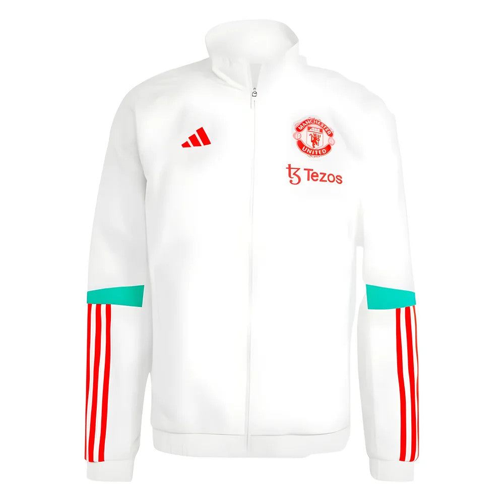 2023-2024 Man Utd Presentation Jacket (White)_1