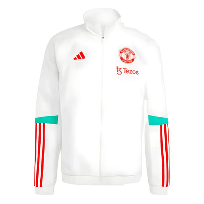 2023-2024 Man Utd Presentation Jacket (White)_1