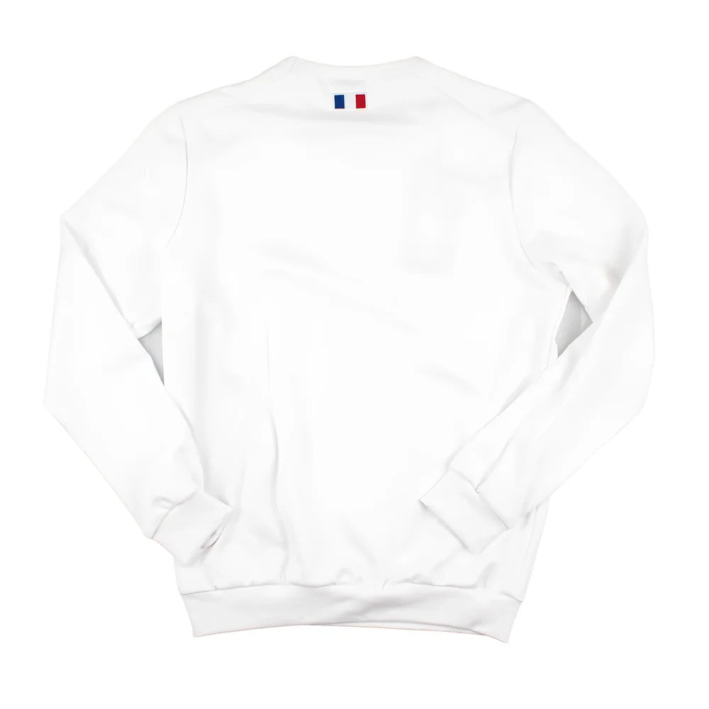 2023-2024 France Rugby Presentation Crew Sweat (White)_1
