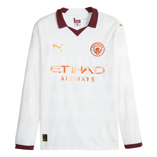 2023-2024 Man City Long Sleeve Away Shirt_1