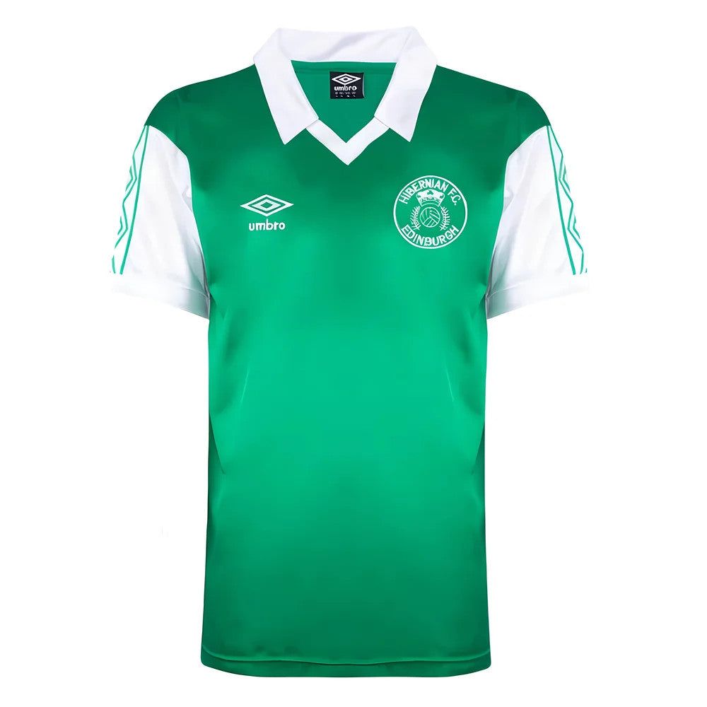 Hibernian 1980 Home Retro Football Shirt_0