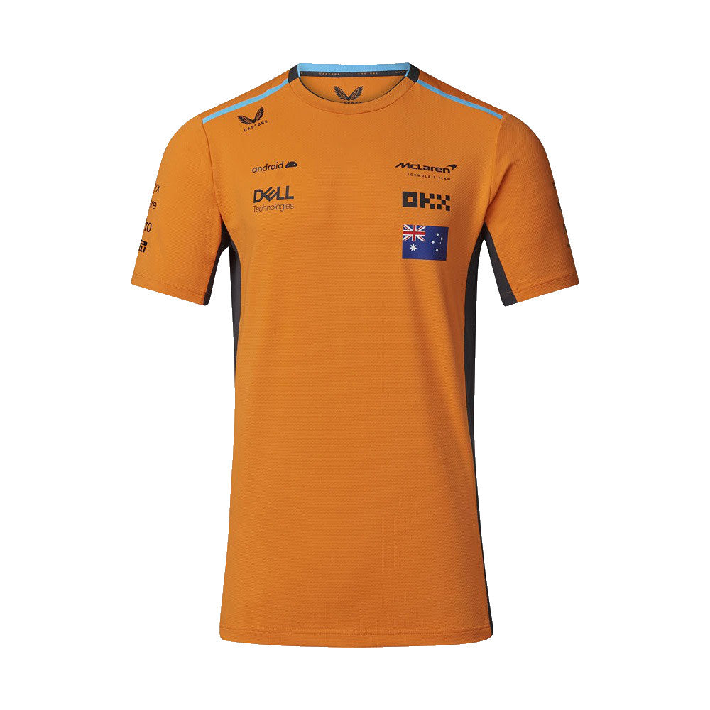 2023 McLaren F1 Piastri Set Up T-Shirt (Orange)_1