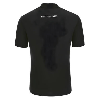 2023-2024 Glasgow Warriors Travel Player Polo Shirt (Black)_1