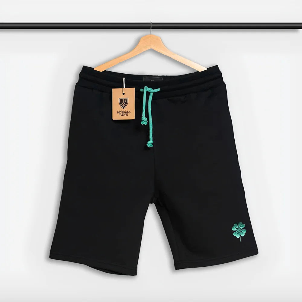 Celtic Clover Shorts (Black)_1
