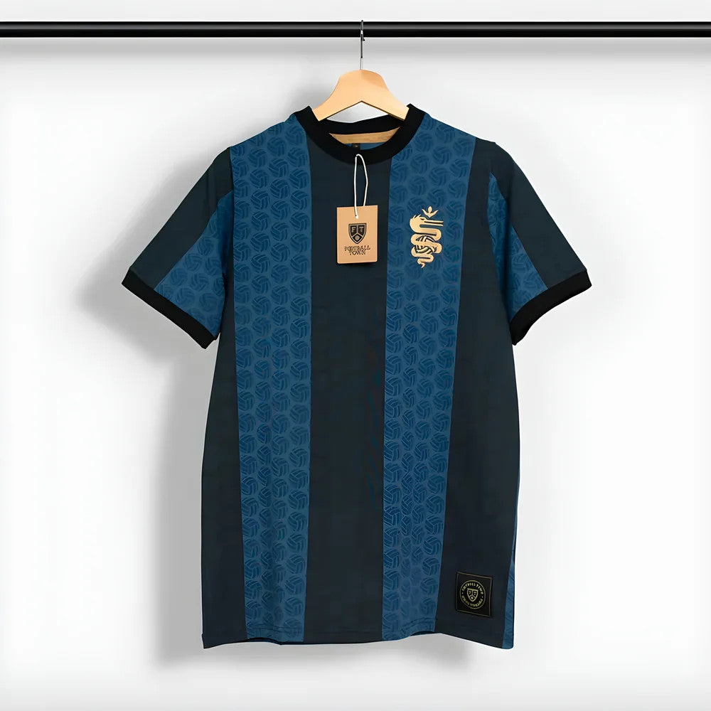 Il Serpente Ball Shapes Retro Football Shirt_0
