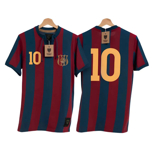 Barcelona Messi Retro Shirt with Laces L\'Escut_1