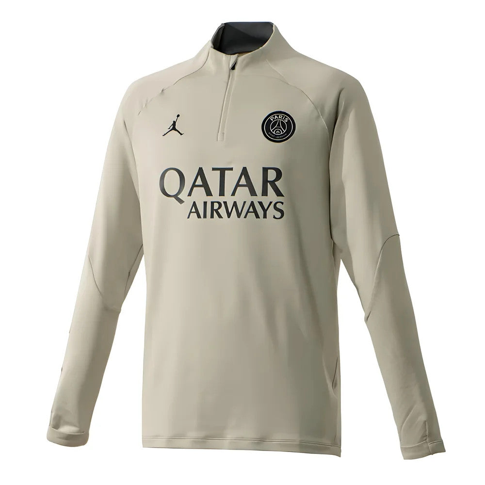 2023-2024 PSG Drill Top (Stone) - Kids_1