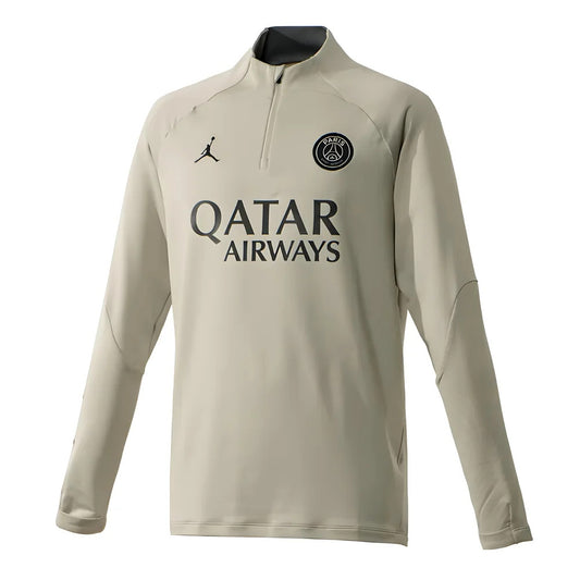 2023-2024 PSG Drill Top (Stone) - Kids_1