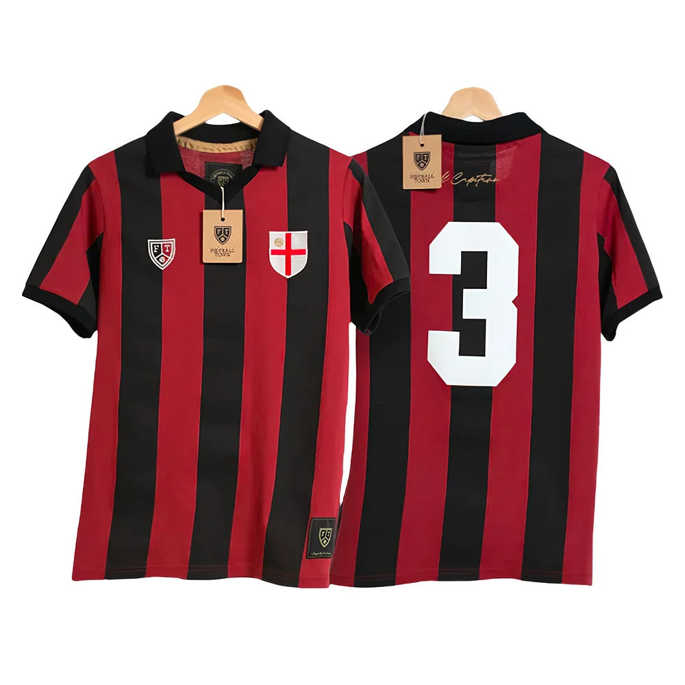 Milan Paolo Maldini Capitano 3 Tribute Football Shirt_0