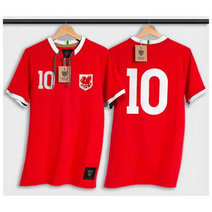 Wales Retro Shirt with Laces The Dragon_0