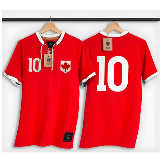 Canada Retro Shirt with Laces The Red Leaf_1