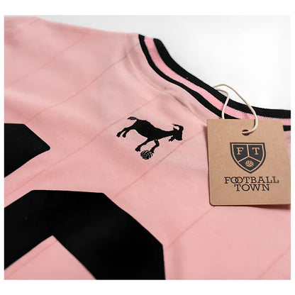 Miami Messi M GOAT Pink Home Retro Football Shirt_1