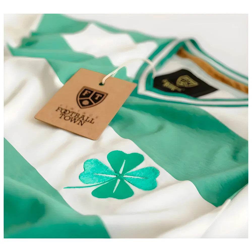 Celtic The Clover Hooped Retro Football Shirt_1