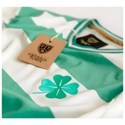 Celtic The Clover Hooped Retro Football Shirt_1