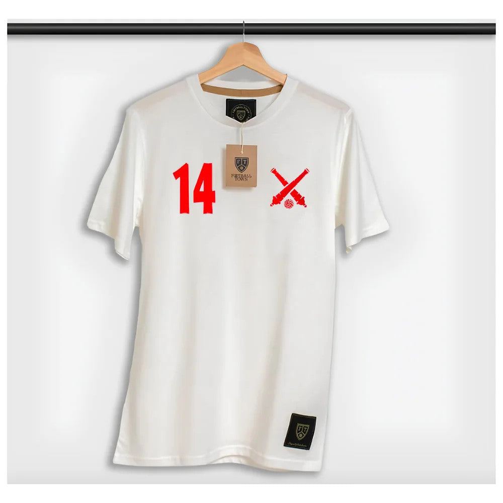 Thierry Henry The Cannon White 14 Retro Shirt_0
