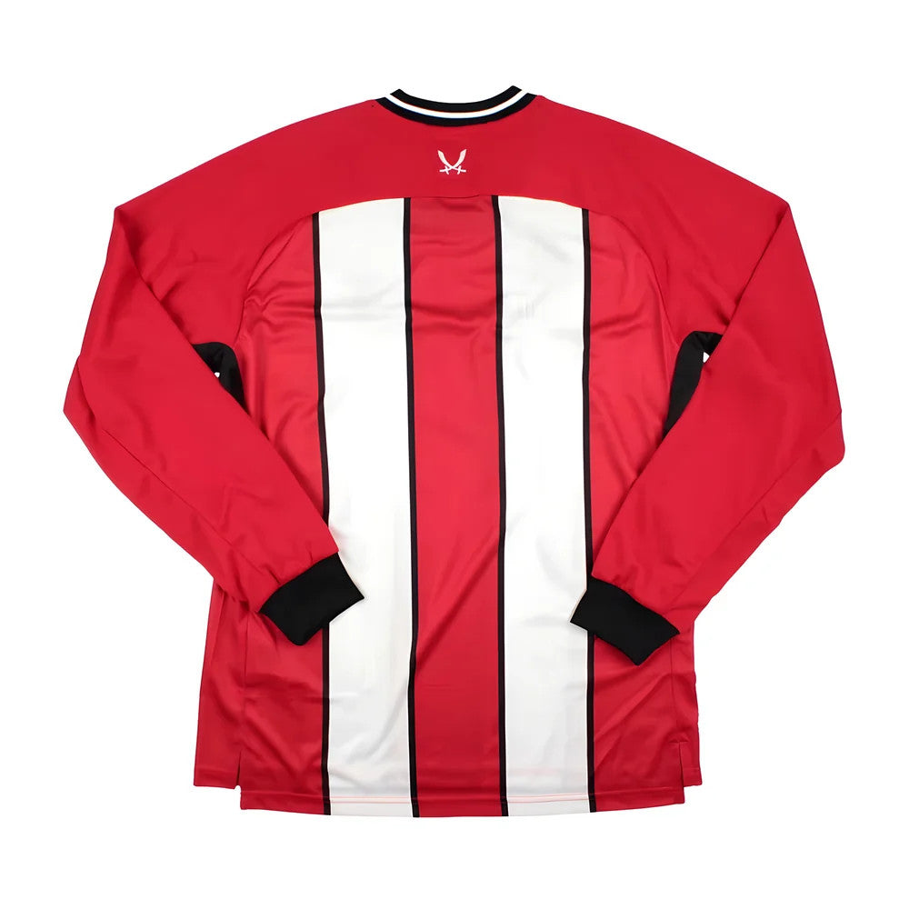 2023-2024 Sheffield United Home Long Sleeve Shirt_1