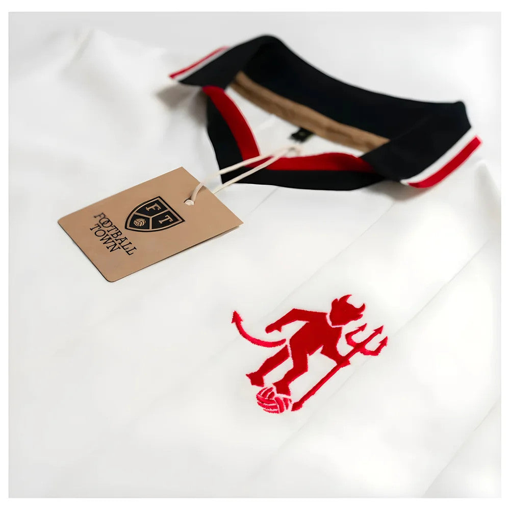 Manchester Devils Classic White Retro Shirt_1
