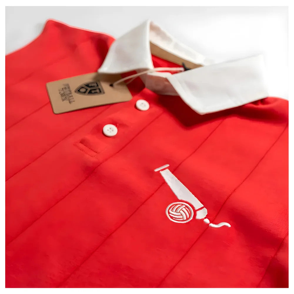 The Cannon Retro Polo Shirt (Red)_1