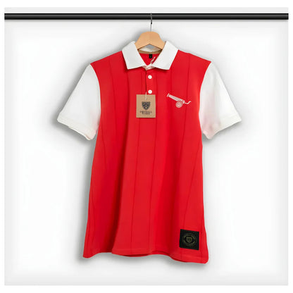 The Cannon Retro Polo Shirt (Red)_0