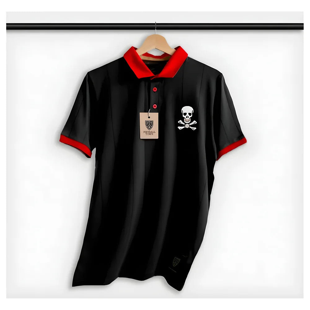 Orlando Pirates Polo Shirt The Skull_0