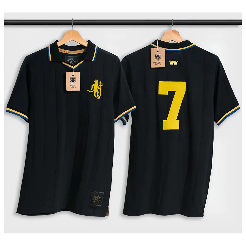 Manchester Tribute Shirt The King Cantona Black_0