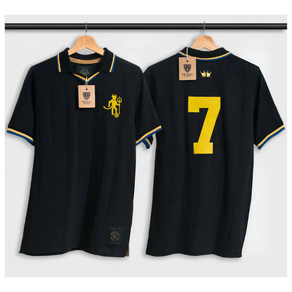 Manchester Tribute Shirt The King Cantona Black_0