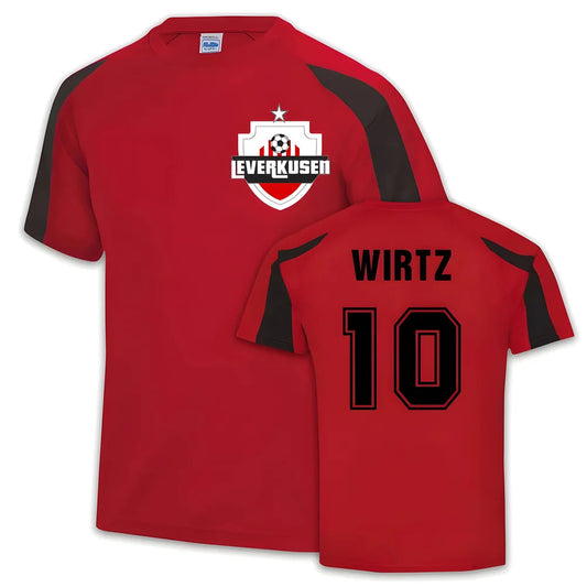 Bayer Leverkusen Sports Training Jersey (Florian Wirtz 10)_1