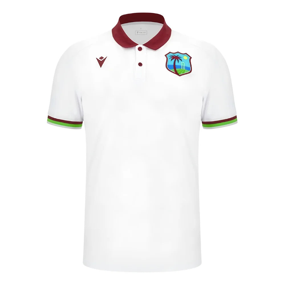 2023-2024 West Indies Cricket Travel Polo (White)_1