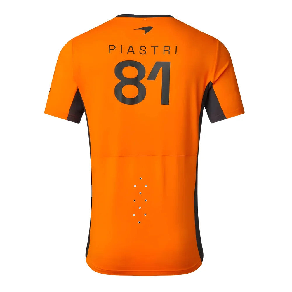 2024 McLaren Mens Replica Oscar Piastri Set Up T-shirt (Autumn Glory)_1