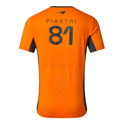2024 McLaren Mens Replica Oscar Piastri Set Up T-shirt (Autumn Glory)_1