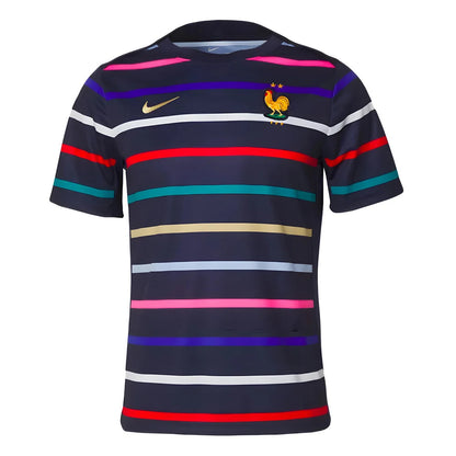 2024-2025 France Academy Pro Home Pre-Match Top (Navy)_1