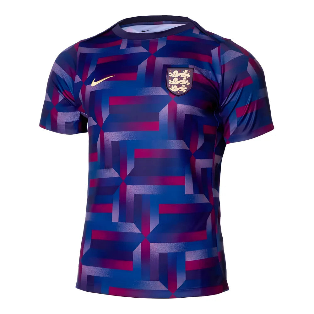 2024-2025 England Academy Pro Pre-Match Shirt (Purple Ink)_1