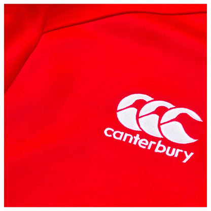 Canterbury Mens Club Half Zip Mid Layer Top (Red)_1