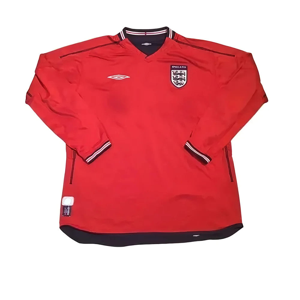 England 2002-04 Long Sleeve Away Shirt (S) (Very Good)_0