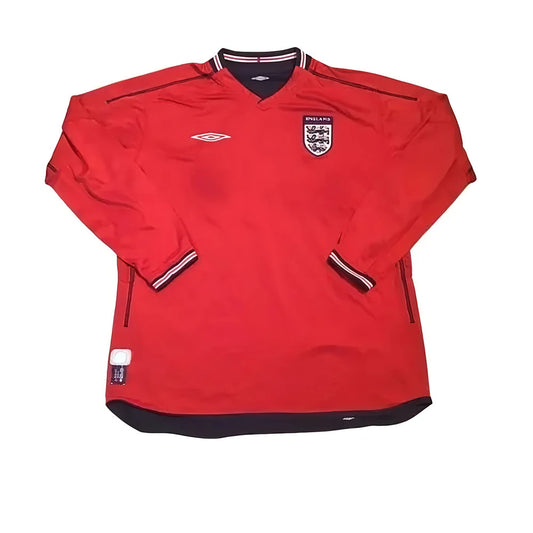 England 2002-04 Long Sleeve Away Shirt (S) (Very Good)_0