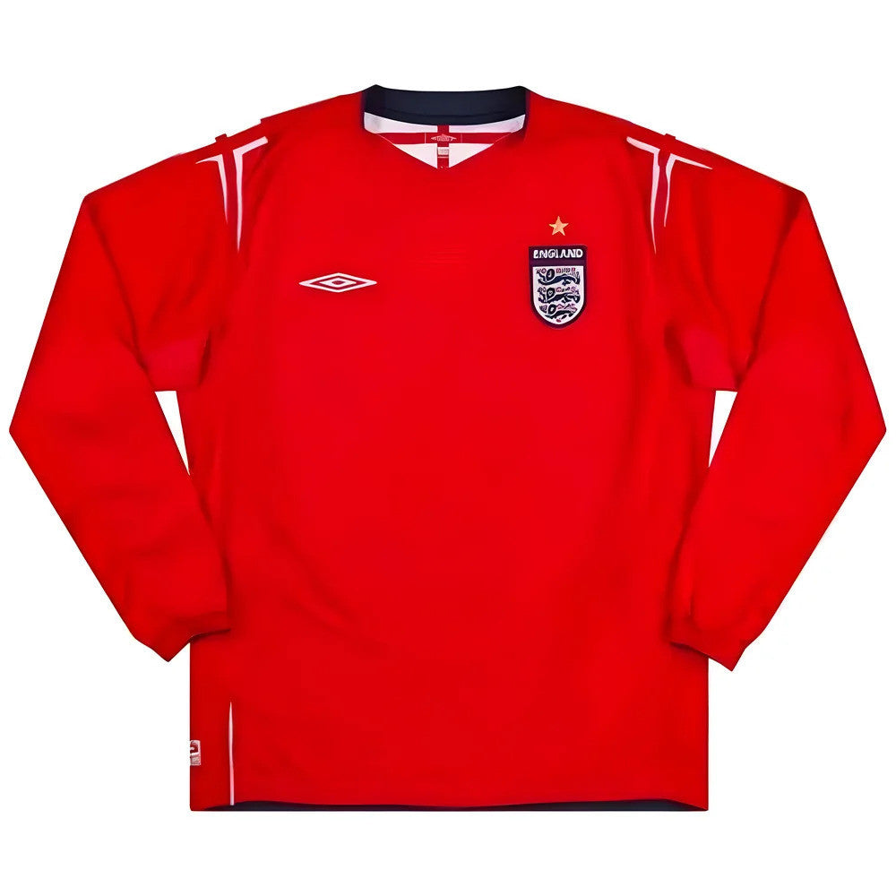 England 2004-06 Away L/S Shirt (XXL) (Excellent)_0