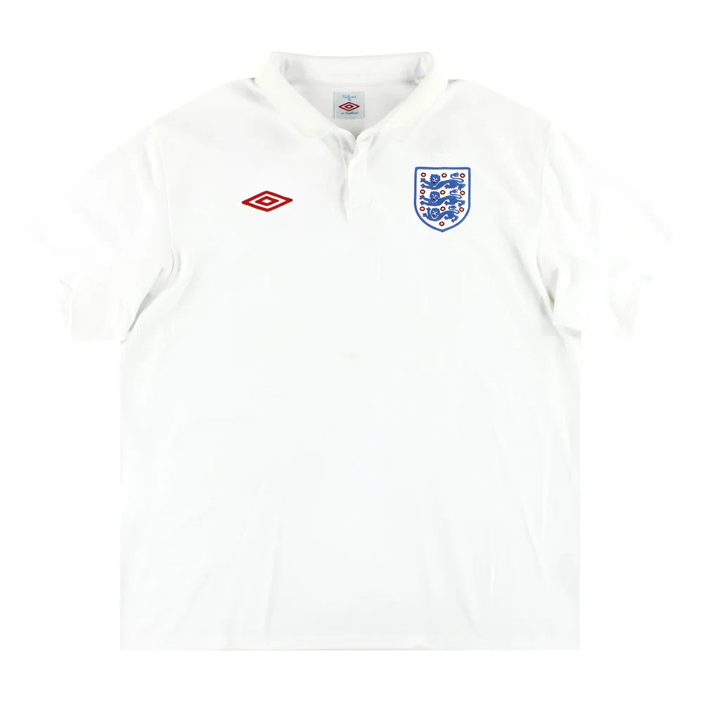 England 2010-12 Home Shirt (XL) (Very Good)_0
