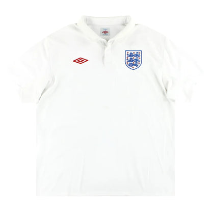 England 2010-12 Home Shirt (XL) (Very Good)_0