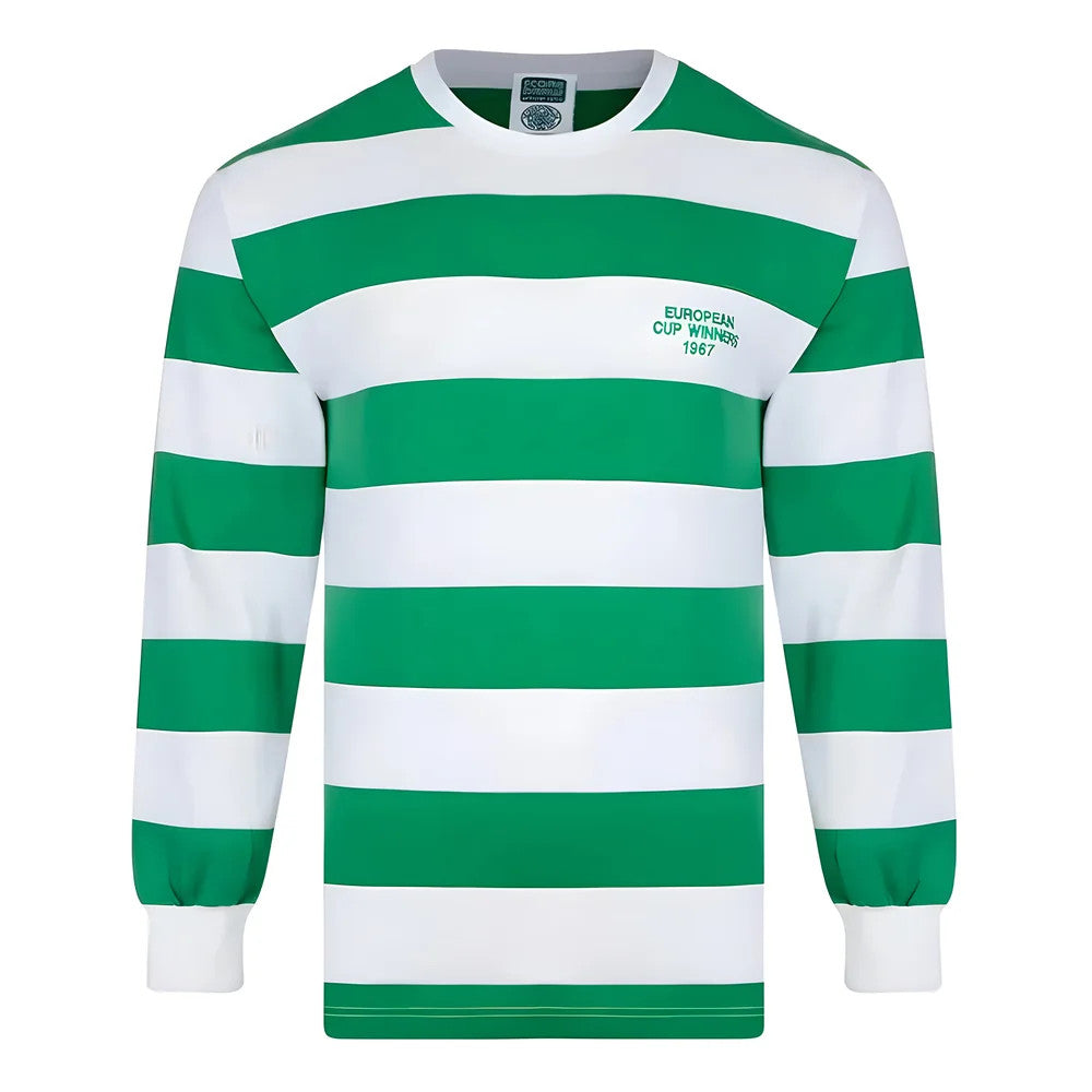 Celtic 1967 European Cup Winners Long Sleeve Retro Shirt_1