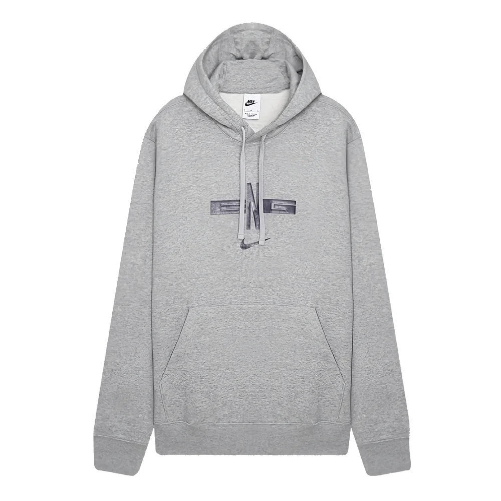 2024-2025 England Football Pullover Hoodie (Grey)_1