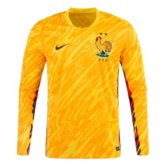 2024-2025 France Home LS Goalkeeper Shirt (Yellow)_1