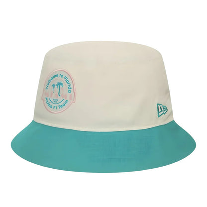 2024 Alpine F1 Miami Tapered Special Bucket Hat (White) - Large_1