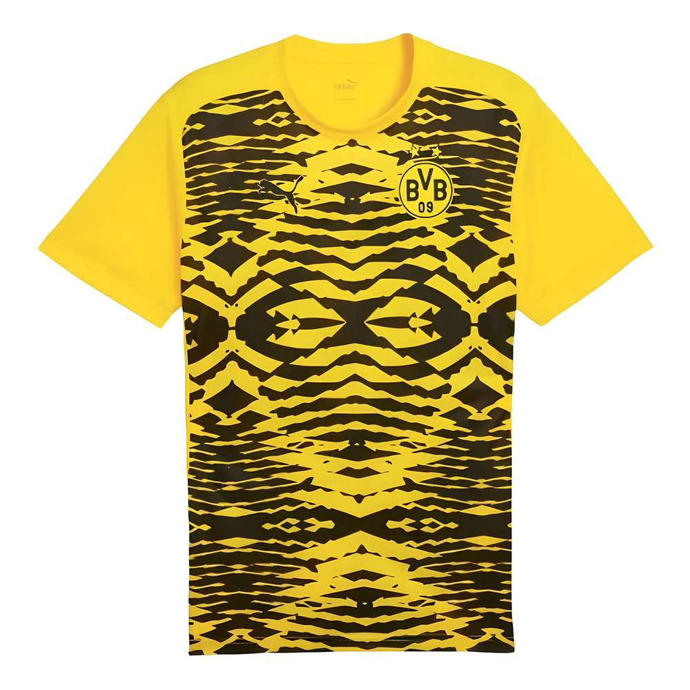 2024-2025 Borussia Dortmund Prematch SS Shirt (Yellow) - Kids_1