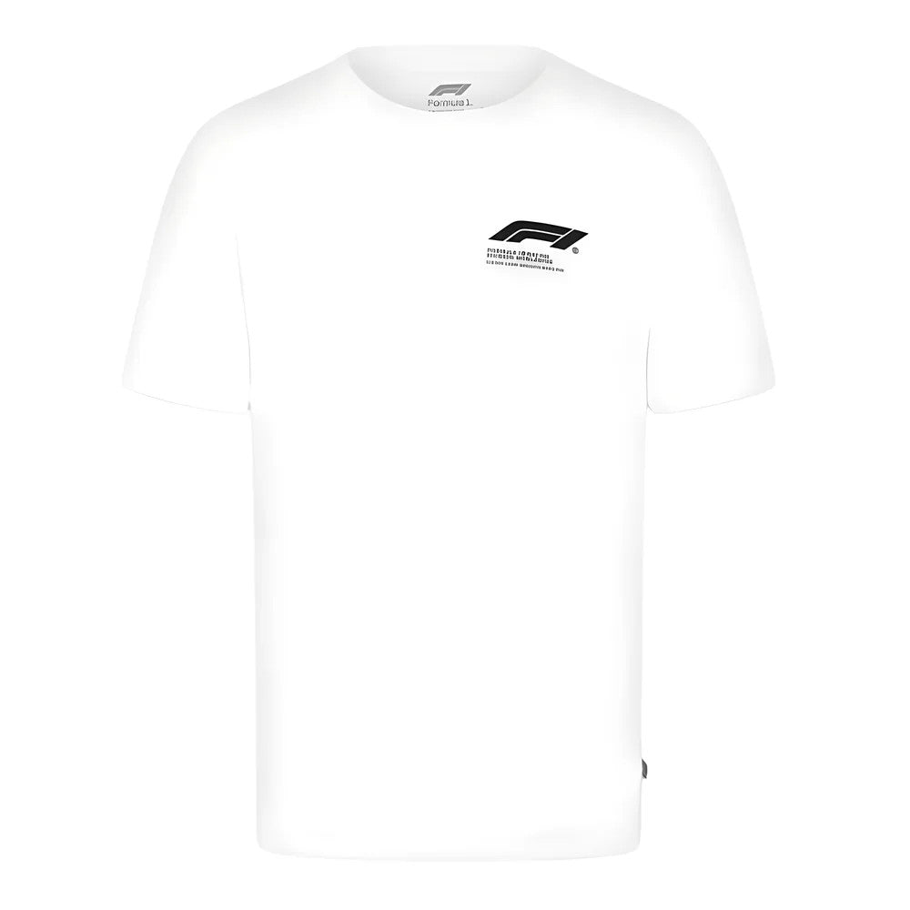 2024 Formula 1 F1 FW Car Graphic T-Shirt (White)_1