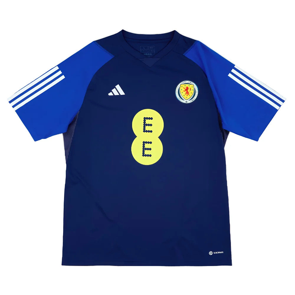 2023-2024 Scotland Player Issue Training Shirt (Navy)_1