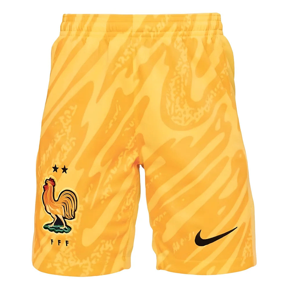2024-2025 France Home Goalkeeper Shorts (Kids)_1