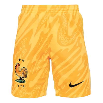 2024-2025 France Home Goalkeeper Shorts (Kids)_1