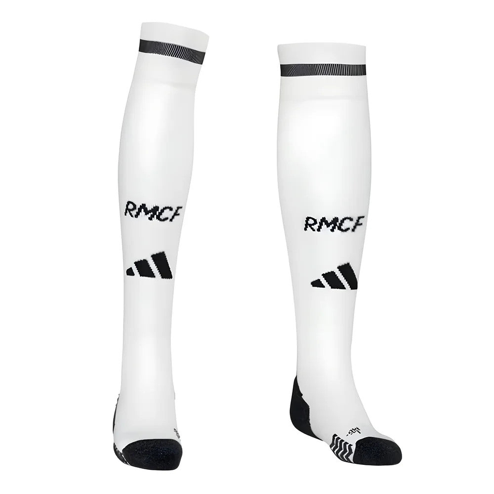 2024-2025 Real Madrid Home Socks (White)_1