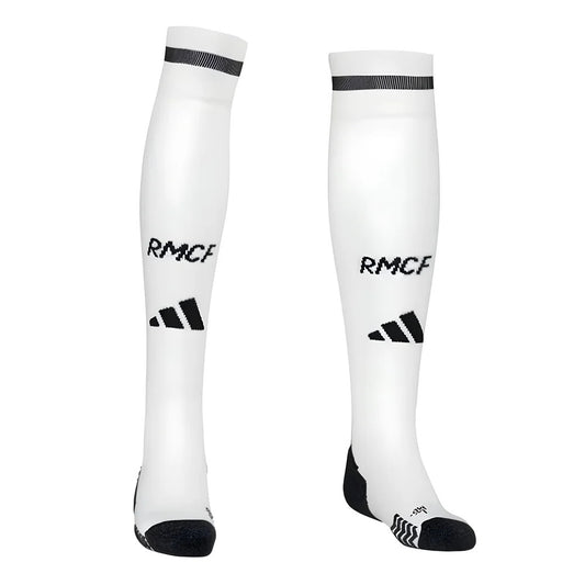 2024-2025 Real Madrid Home Socks (White)_1
