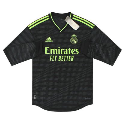 2022-2023 Real Madrid Authentic Long Sleeve Third Shirt_1